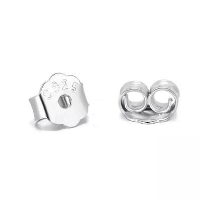 Vlinder DIY accessoires voor oorbel terug 925 Sterling zilver