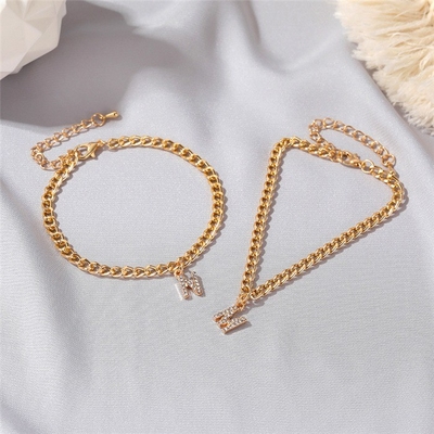 Gepersonaliseerde 18K vergulde mode messing Cubaanse Link Chain Tennis Armband voor vrouwen