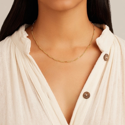 18in 925 Sterling zilveren ketting Ketting 2,2mm breedte 18K gouden ketting Ketting