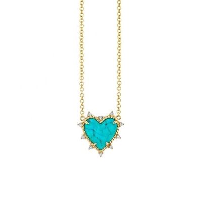 925 Sterling zilveren ketting sieraden diamant en turquoise hart twist ketting geen parel ketting
