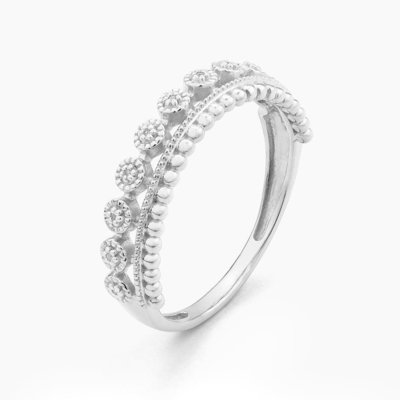 925 Sterling zilver CLASSIC Style Groothandel Stackable Vrouwen Ring met vergulde kralen
