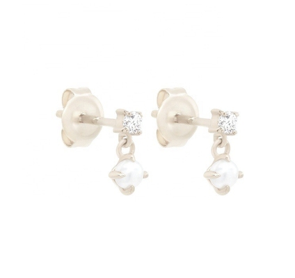 925 Sterling Silver Drop Handgemaakte oorbellen voor vrouwen