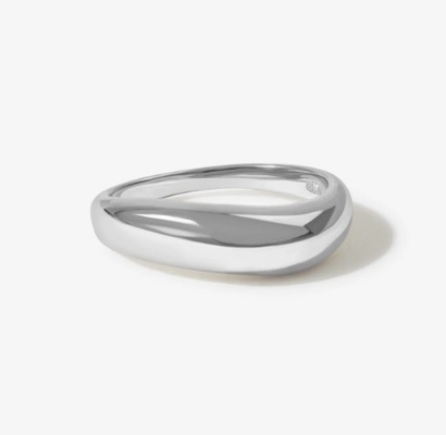 US5-US10 925 Sterling zilver stapelbare ringen 18K verguld