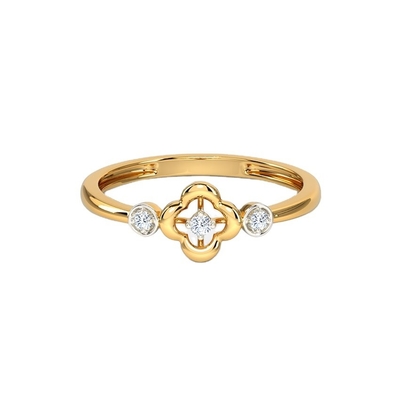 Ringen voor Unisex 925 Sterling Zilveren Triade Clover Ring op Braziliaanse Ring Band Juwelen