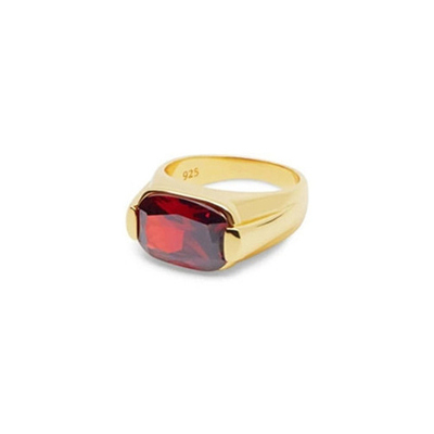 Huwelijksjuwelen 925 Sterling zilver CZ Diamanten ringen met optie steen kleur 2024