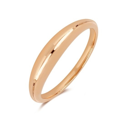Platte 18K goud geplatte Boho 925 Sterling zilver stapelende vrouwenringen
