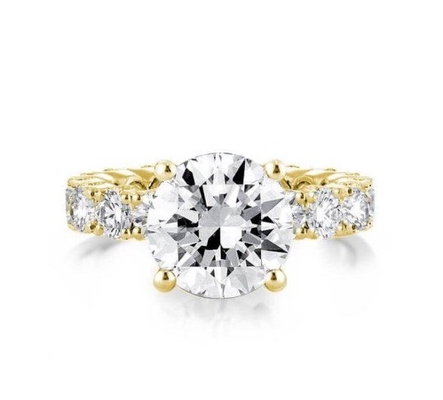 18k goud witte zircon eeuwigheid band 925 sterling zilver verlovingsringen