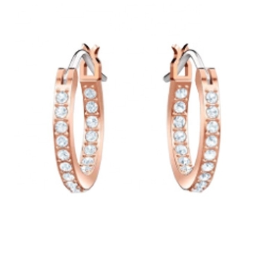 Elegante oorbellen Blauw Wit Cz 925 Sterling Zilver Dangle Hoop Oorbellen Voor Vrouwen