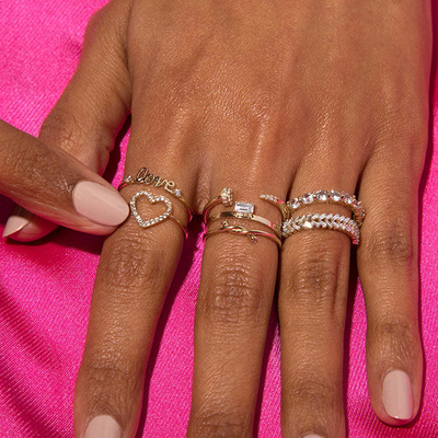Mode 925 Sterling zilver Vrouwen Ring Juwelen Op maat gemaakt Product Religieus Type Geen