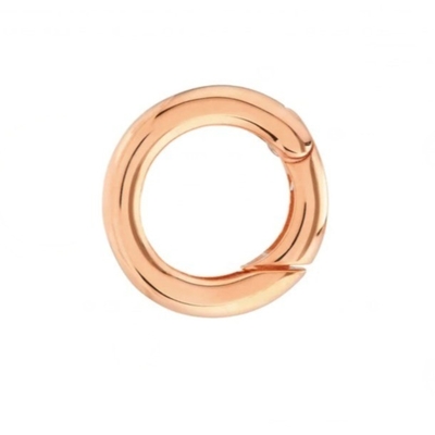 14K goud geplatte ronde charmversterker connector halsketting sieraden type hangers of charms gebruik
