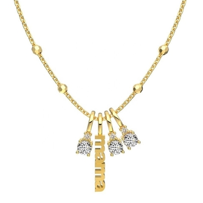 Witte CZ 4mm 925 zilveren ketting vrouwelijke Zircon steen ketting luxe DIY