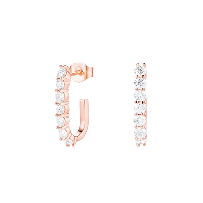 Trendy 925 Sterling Silver 14k Gold Trendy Bend Stud oorbellen voor vrouwen Meisjes Juwelen