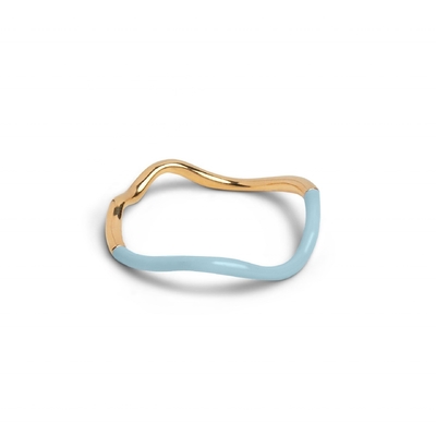 925 sterling zilver 18k goud roze glazuur band ringen voor vrouwen meisjes
