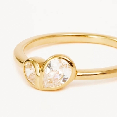 Minimalistische Hart Symbool 925 Sterling zilveren ring met Channel Setting Inlay Technologie