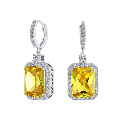 925 Sterling zilver Materiaal Type Top Verkopen Witgoud Gelaagd Dangle Bruids oorbellen