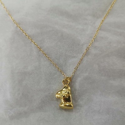 Venus Vrouwelijkheid 18K Goud Geplatte 925 Sterling Zilveren Gevulde Hanger Ketting Voor Partij