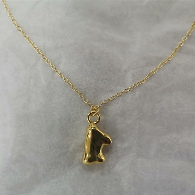 Venus Vrouwelijkheid 18K Goud Geplatte 925 Sterling Zilveren Gevulde Hanger Ketting Voor Partij