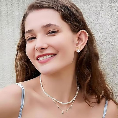 Paashaas Perlen oorbellen fijne Zircon studs konijn wortel schattig juwelen cadeautjes