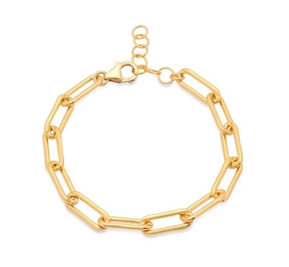Dikkere koperen armband 18K gouden ketting voor mannen en vrouwen in verschillende lengtes van Karen