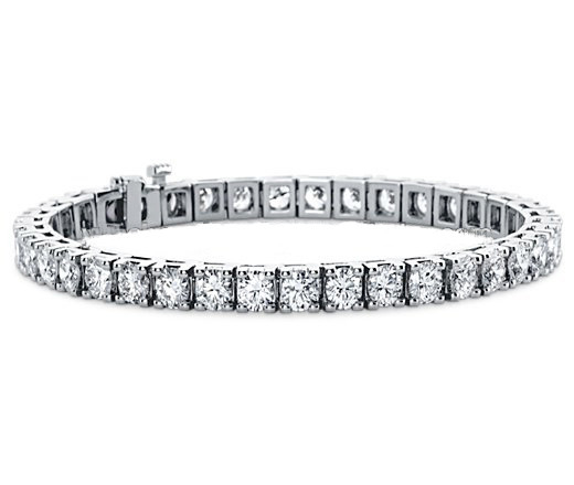 925 Sterling zilver Goud geplatteerd 3 mm Moissanite Diamant Tennis Armband Steen Kleur Optie
