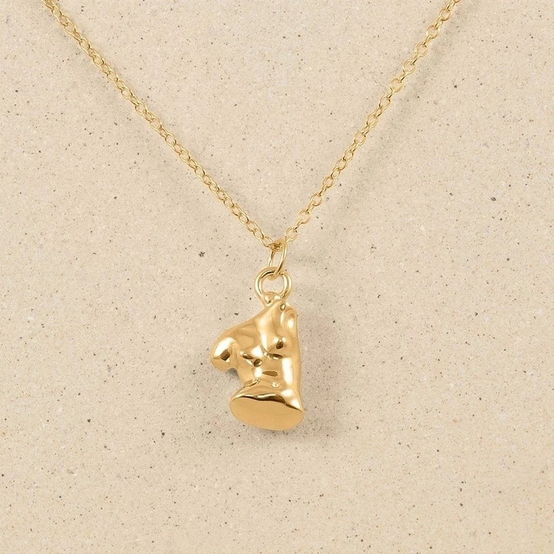 Venus Vrouwelijkheid 18K Goud Geplatte 925 Sterling Zilveren Gevulde Hanger Ketting Voor Partij