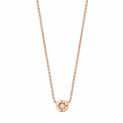 Goudgeplatte 925 Sterling zilver Starburst Diamant schijf hanger halsketting voor dagelijks gebruik