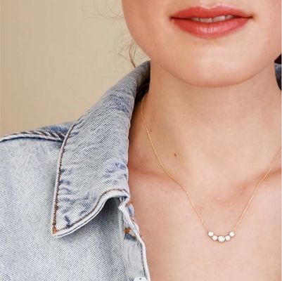 Rhodium 18k goud halsketting vrouwen 1,2 mm witgoud Cz hanger