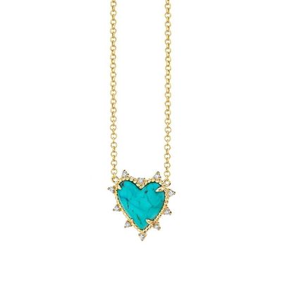 925 Sterling zilveren ketting sieraden diamant en turquoise hart twist ketting geen parel ketting