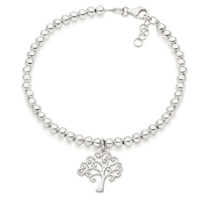 Hart en boomvorm charme kraan 925 Sterling zilver voor damesarmbanden