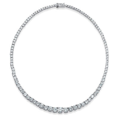 Iced Out Tennis Chain White Mix CZ Pong Setting IJsketting voor hiphopliefhebbers