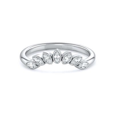 925 Sterling zilver CZ Edelsteen Diamant Ring Stapelbare trouwring Juwelen
