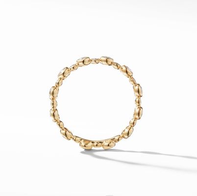 Classics Zircon Eternity Band Goud bekleed Juwelen US maat 10 Clear CZ Ring