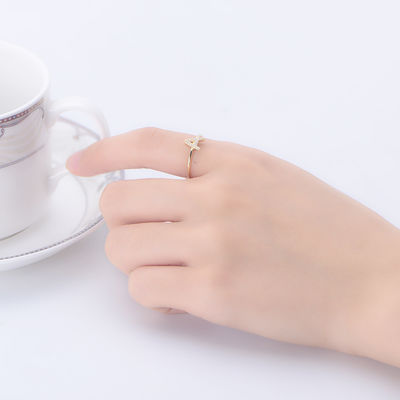 Solid Silver 925 Custom Juwelen Eternity Rings voor Vrouwen Mannen 2023 Unisex Gouden Juwelen