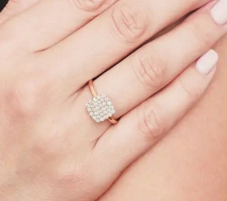 2024 Rings Braziliaanse Pave Wit CZ Zilveren Ring voor fijne sieraden Mode Accessoires