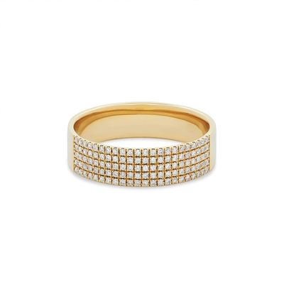 Micron Pave CZ 18K Goud geplateerde edelstenen ringen Sigaren 925 Sterling zilver