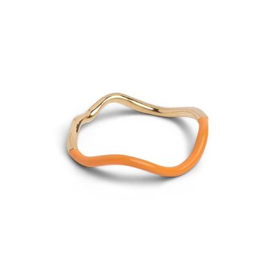 925 sterling zilver 18k goud roze glazuur band ringen voor vrouwen meisjes