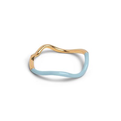 925 sterling zilver 18k goud roze glazuur band ringen voor vrouwen meisjes