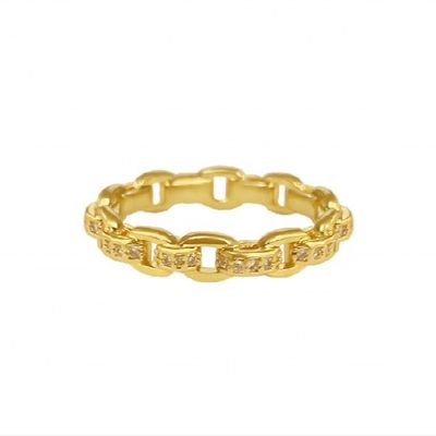 18K goud Delicaat Individuele Super Fairy 925 Sterling Zilveren Ring