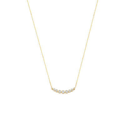 Minimalistisch 925 Sterling zilver Tennis hanger halskettingen voor vrouwen laag stapelbare halskettingen