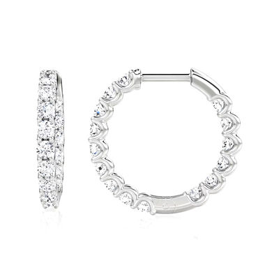 925 Sterling zilver fijne sieraden Hoop oorbellen Perfect voor elke gelegenheid