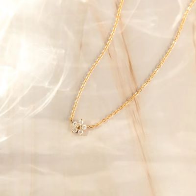 925 Sterling zilveren bloemenhalsketting uitstekend trendy rhodium bekleed voor verloving trouwfeest perfect cadeau voor vriendinnen