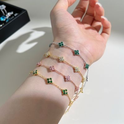 Fashion Jewelry Bracelet 925 Sterling Silver Bracelets for Women Fashion Jewelry