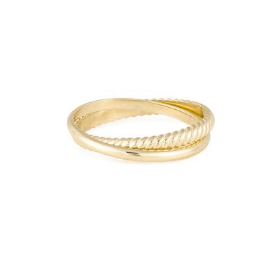 18K goud geplatte handgemaakte set platte band 925 Sterling zilveren ringen voor vrouwen